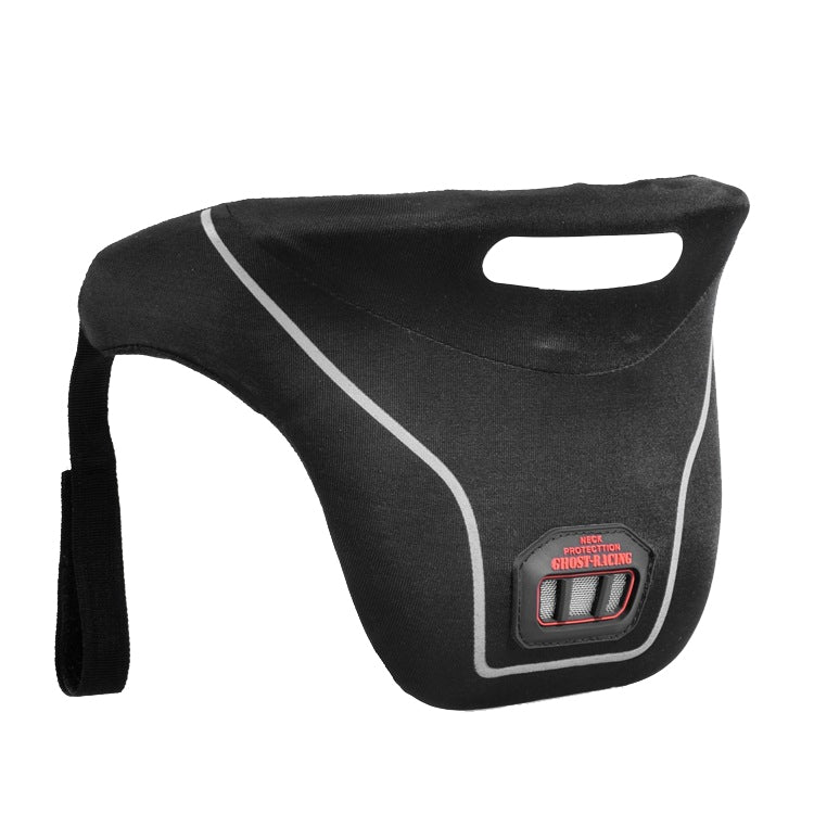 GHOST RACING GR-HB07 Motorcycle Neck Protector Rally Anti-Fall Protective Gear Racing Riding Knight Neck Guard(Black)