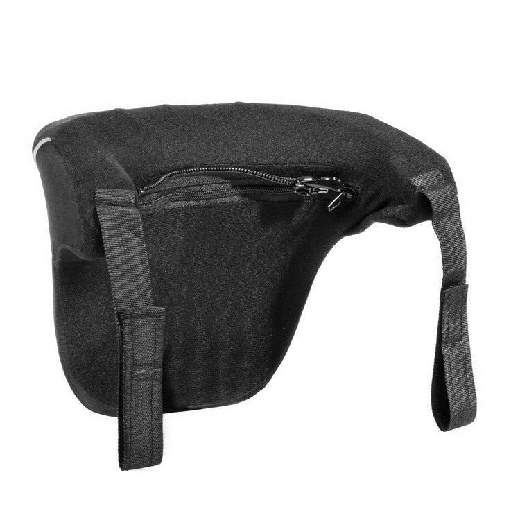 GHOST RACING GR-HB07 Motorcycle Neck Protector Rally Anti-Fall Protective Gear Racing Riding Knight Neck Guard(Black)