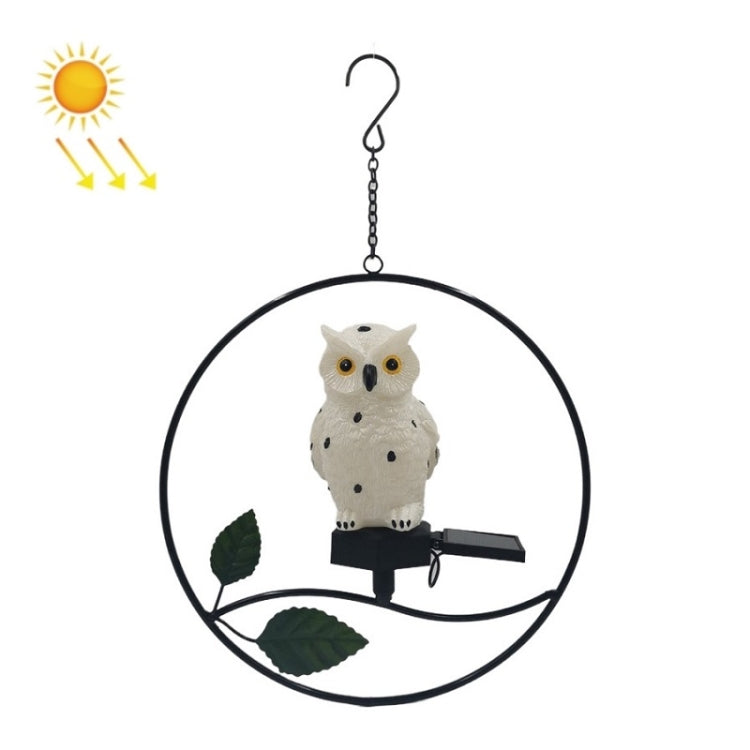 Outdoor Waterproof Garden Solar Simulation Animal Lawn LED Landscape Light(Owl)