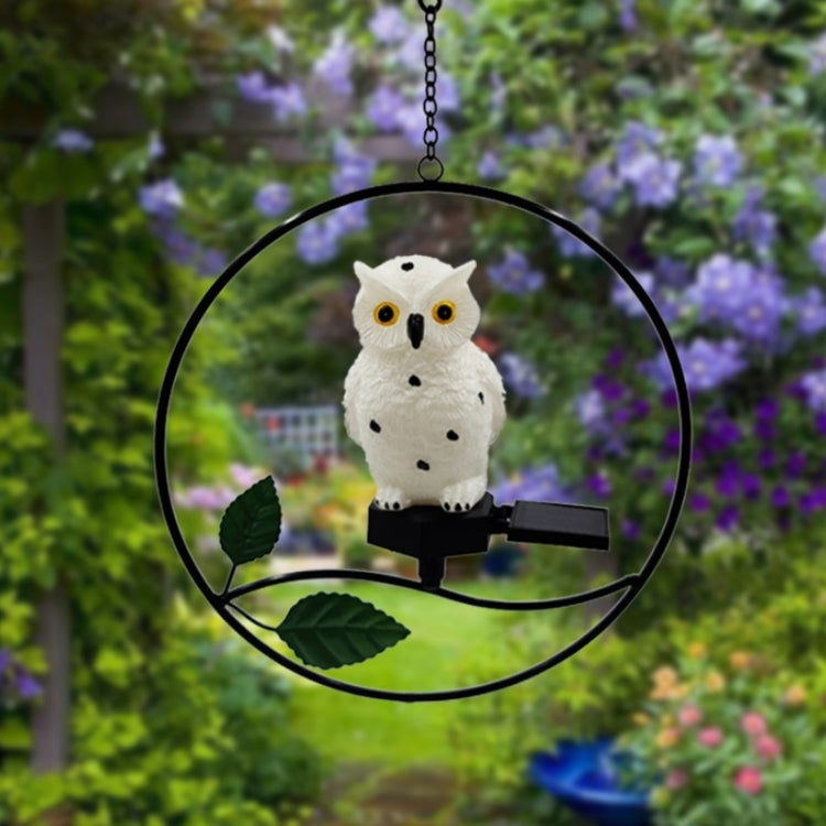 Outdoor Waterproof Garden Solar Simulation Animal Lawn LED Landscape Light(Owl)