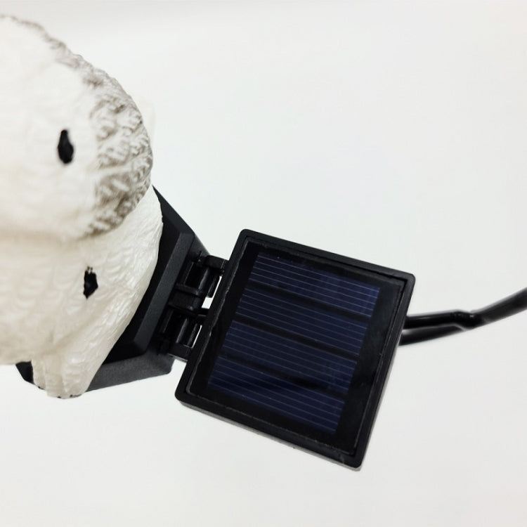 Outdoor Waterproof Garden Solar Simulation Animal Lawn LED Landscape Light(Owl)