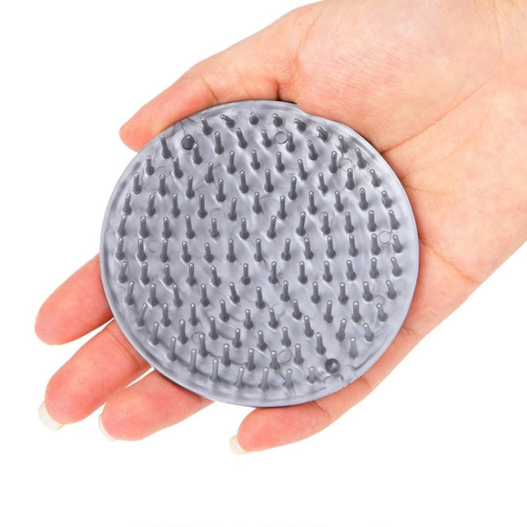 10 PCS Head Itching Massage Brush Household Scalp Cleaning Brush(Purple)