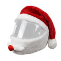 Motorcycle Helmet Christmas Hat Outdoor Crazy Funny Santa Helmet Cover