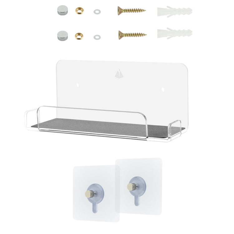 Game Console Wall Storage Bracket Game Console Accessories Storage Rack For Nintendo Switch(Transparent)