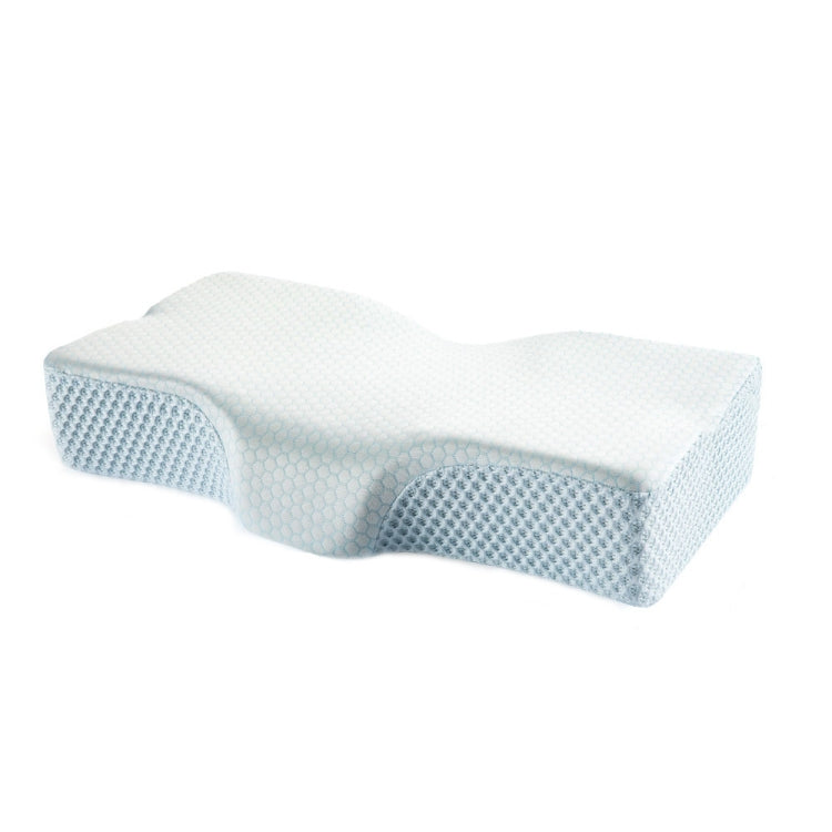 LD-P3 Memory Foam Protect Cervical Spine Pillow Single Slow Rebound Memory Foam Pillow, Dimensions: 60 x 34 x 11.7cm(Blue)