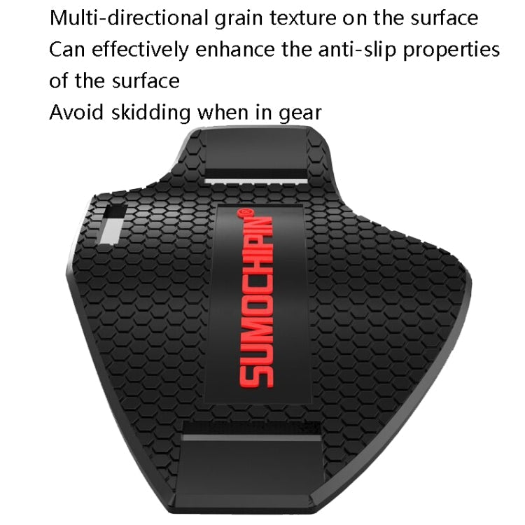 SUMOCHEPIN Motorcycle Gear Protective Cover Riding Shoe Cover(Black)
