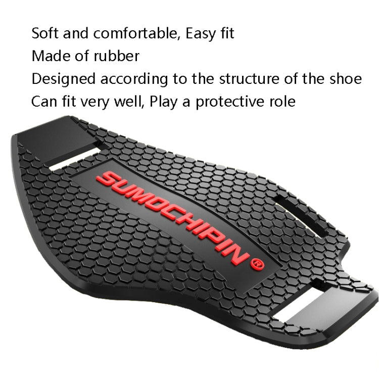SUMOCHEPIN Motorcycle Gear Protective Cover Riding Shoe Cover(Black)