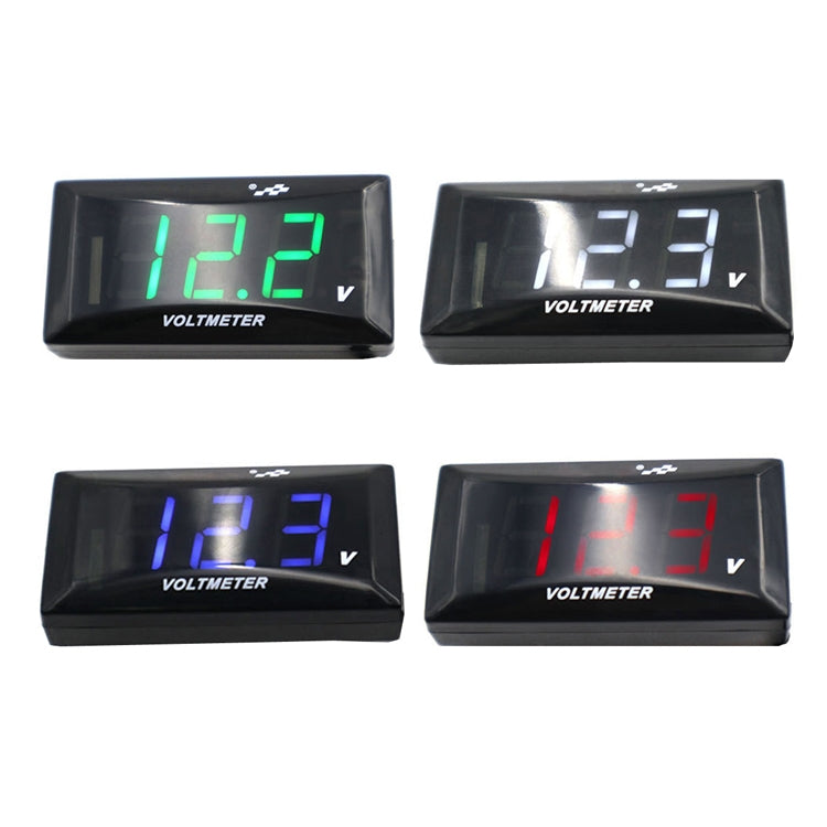 12-150V Motorcycle LCD Display Voltage(Green Light)