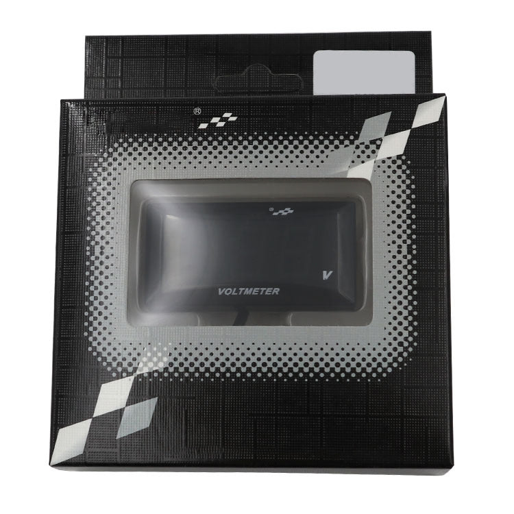 12-150V Motorcycle LCD Display Voltage(Red Light)