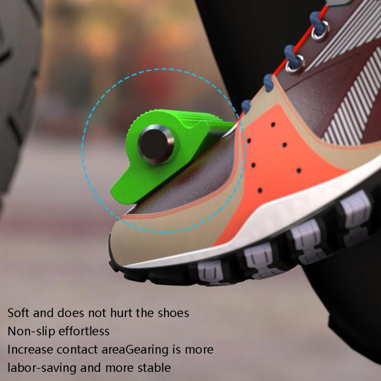 10 PCS Motorcycle Gear Shift Protective Cover Riding Shoe Cover(Red)