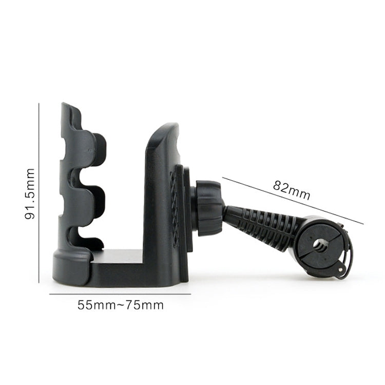 2 PCS SMCP-380 General Riding Cup Rack Motorcycle Bicycle Cup Holder(Handlebar Installation)
