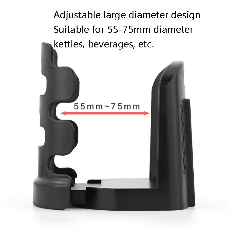 2 PCS SMCP-380 General Riding Cup Rack Motorcycle Bicycle Cup Holder(Handlebar Installation)