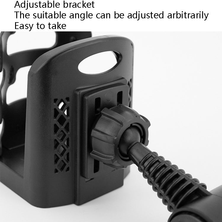 2 PCS SMCP-380 General Riding Cup Rack Motorcycle Bicycle Cup Holder(Handlebar Installation)