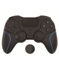 MB-P913 PC Six-Axis Somatosensory Back Key Programming Dual Vibration Bluetooth Gamepad For PS4 Pro(Blue Black)