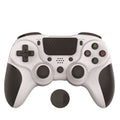 MB-P913 PC Six-Axis Somatosensory Back Key Programming Dual Vibration Bluetooth Gamepad For PS4 Pro(Black White)