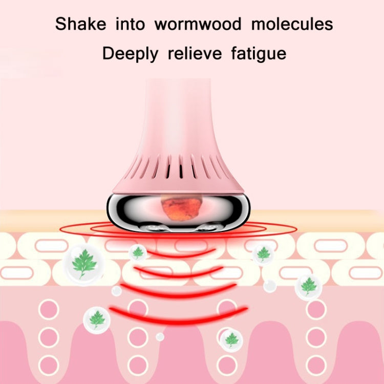 Moxibustion Open Flame Smokeless Introduction Of Massage Equipment(Cherry Pink)