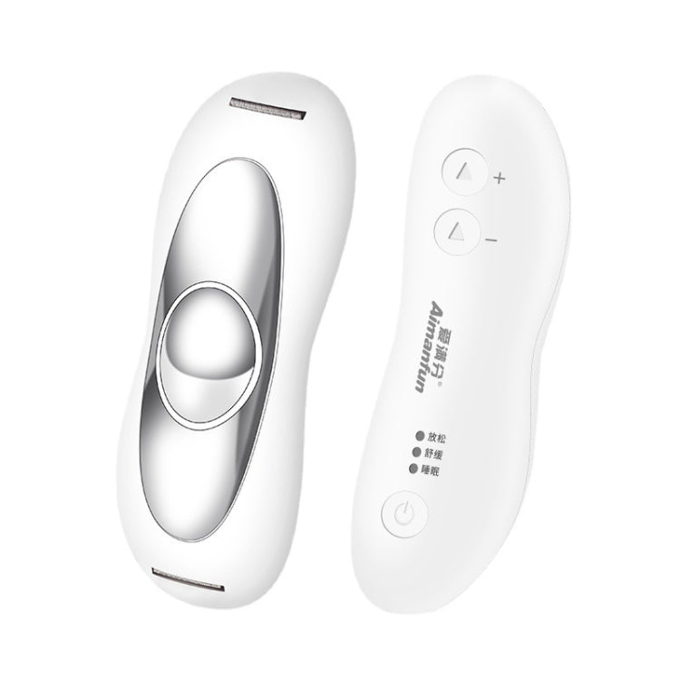 Aimanfun 904 Micro-Current Sleep Aid Portable Wireless Fast Sleep Device(White)