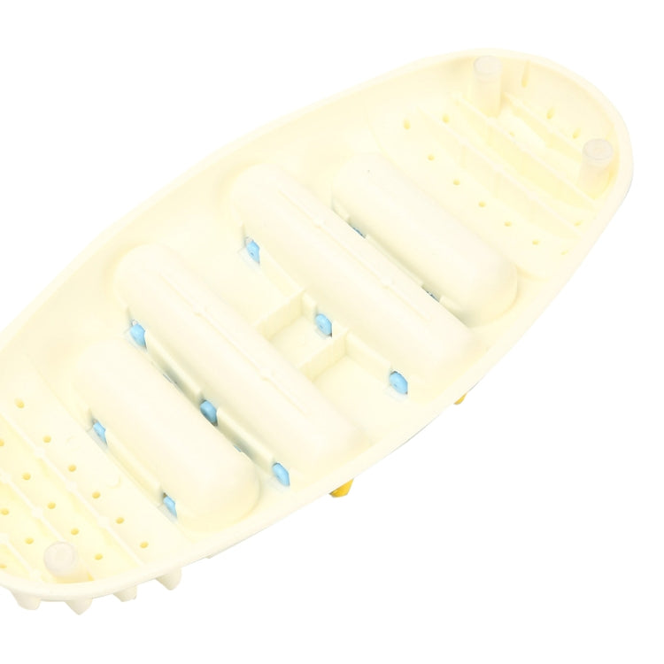 666 Household Stimulating And Kneading Foot Acupuncture Point Roller Type Foot Massager(White)