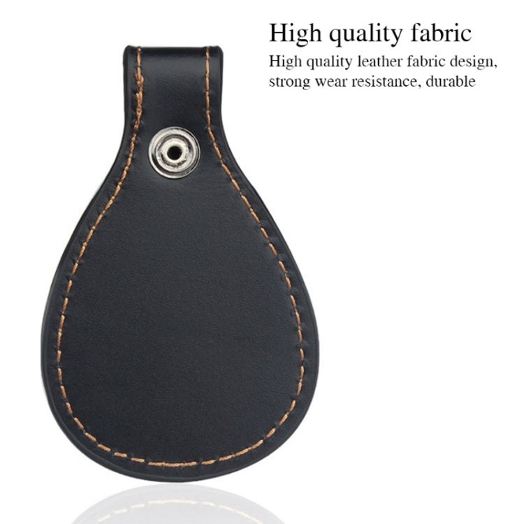 Hunting Tool Leather Toe Protection Placement Mat(Black)