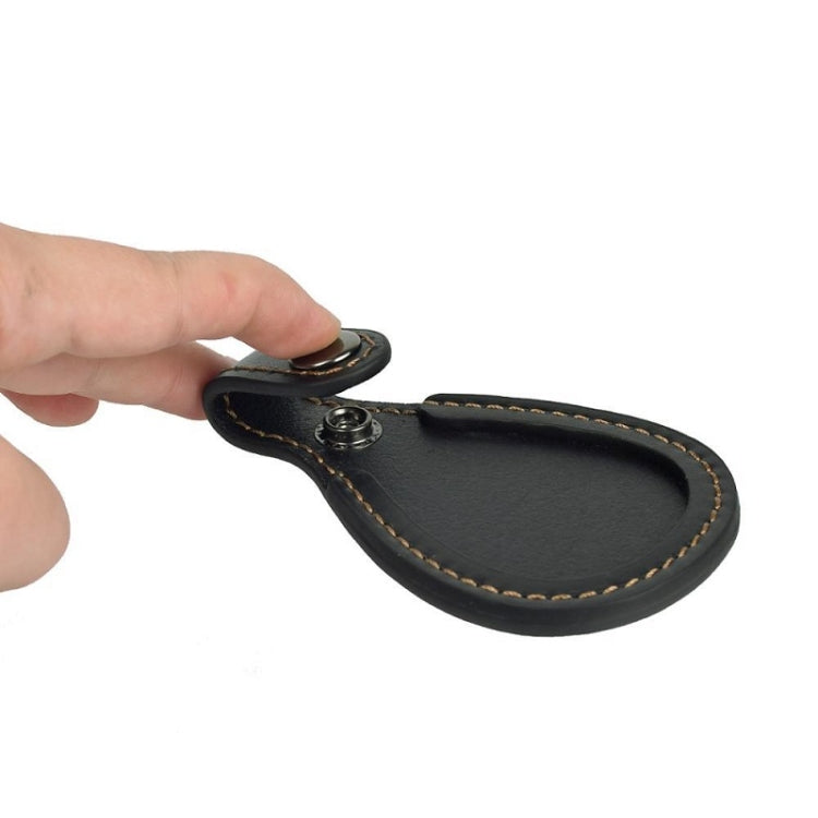 Hunting Tool Leather Toe Protection Placement Mat(Black)