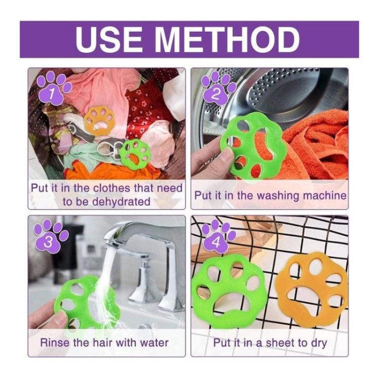 Washing Machine Pet Hair Remover, Color: Cat(OPP Package)