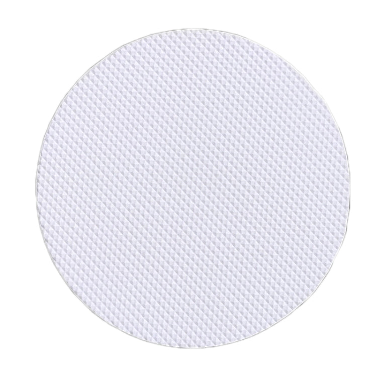 6 PCS / Pack 10cm Bathroom Steps Round PEVA Non-Slip Stickers(White)