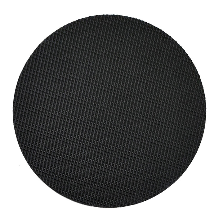 12 PCS / Pack 10cm Bathroom Steps Round PEVA Non-Slip Stickers(Black)