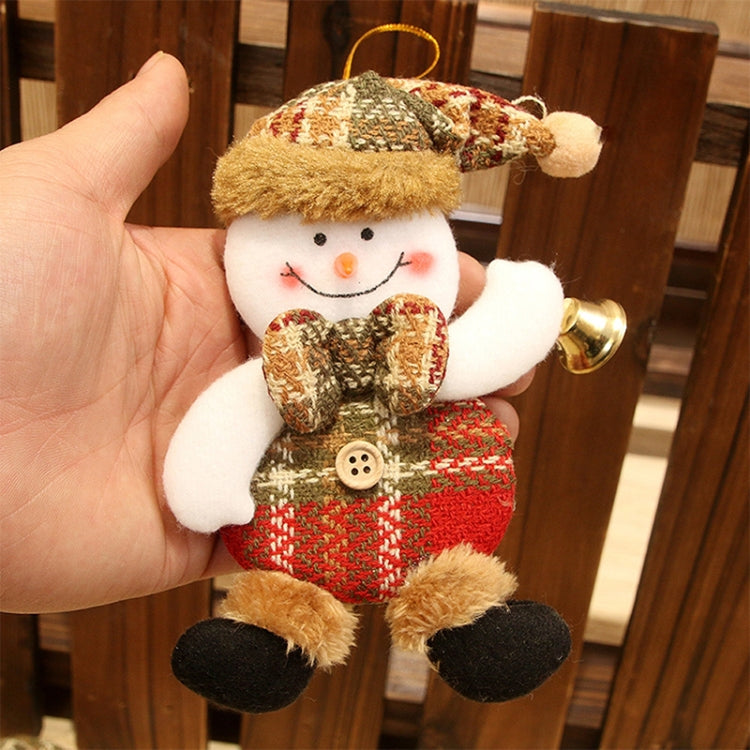 Christmas Home Decor Hanging Onaments Dolls Christmas Tree Decorations(Bear)