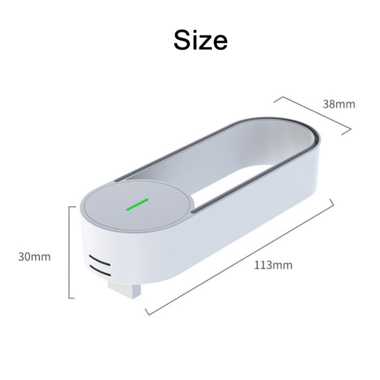 USB Plug-In Negative Ion Air Purifier Odor Deodorizer(Green)