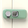 Children Anti-pinch Hand-opening Door Safety Lock(Green)