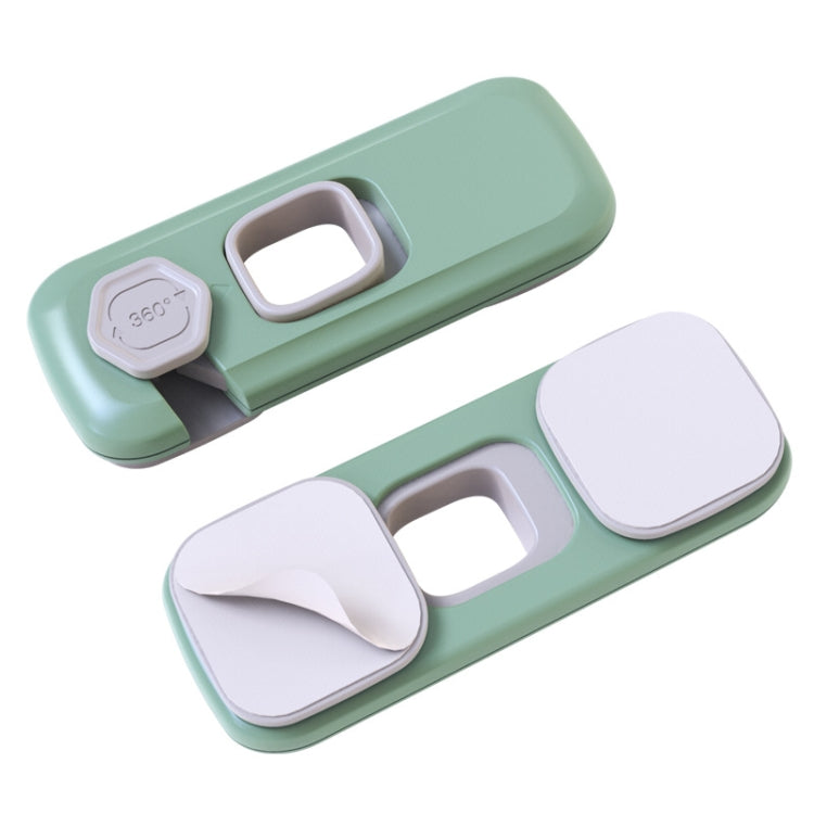 Children Anti-pinch Hand-opening Door Safety Lock(Light Gray)