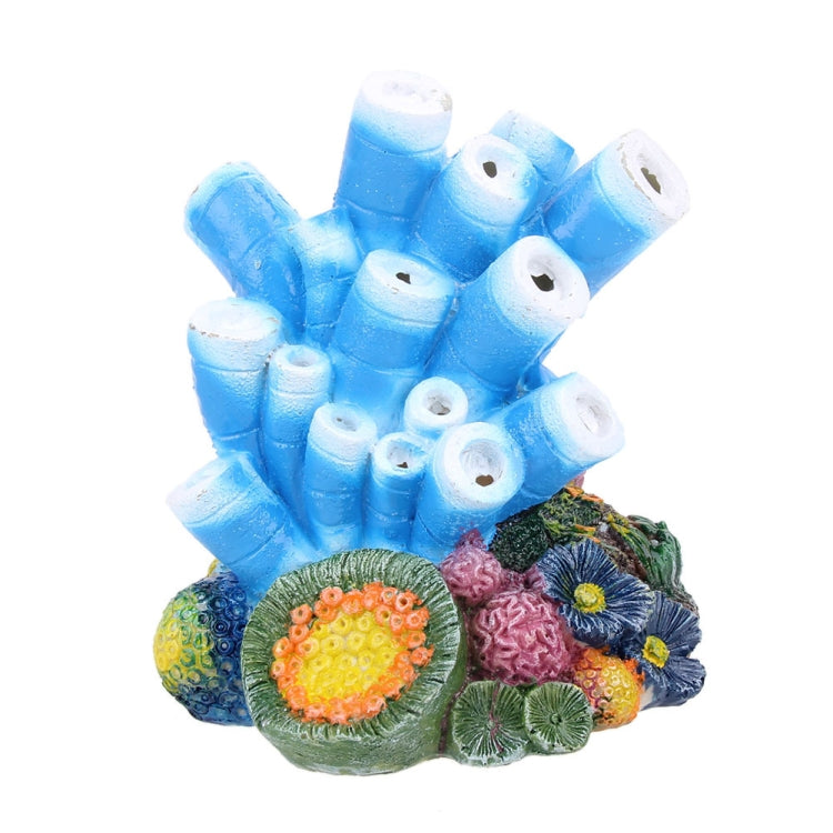 Aquarium Landscaping Oxygen-Enriching Decorative Air Stone Artificial Coral Ornaments(Alone Kaleidoscope)