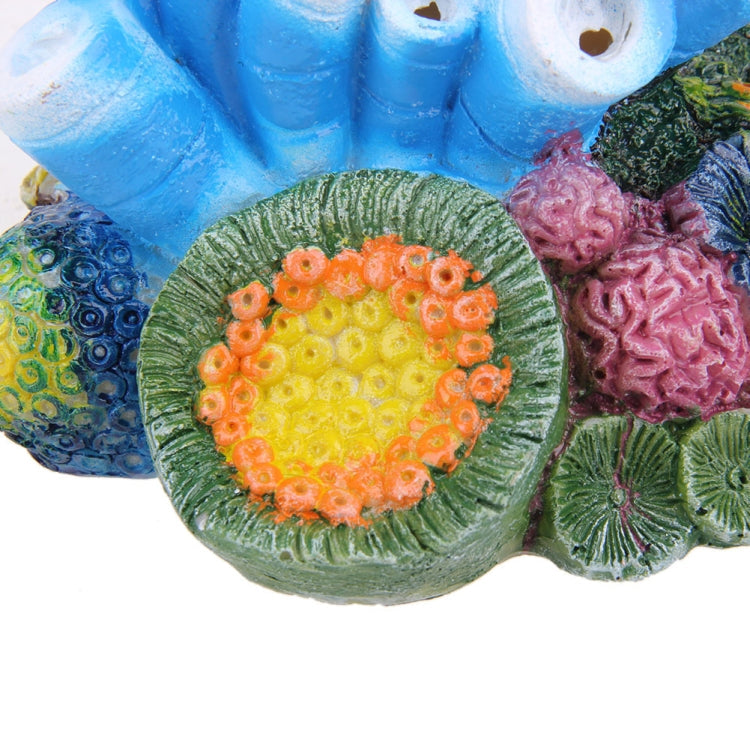 Aquarium Landscaping Oxygen-Enriching Decorative Air Stone Artificial Coral Ornaments(Alone Kaleidoscope)