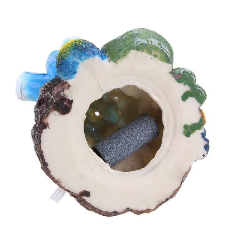 Aquarium Landscaping Oxygen-Enriching Decorative Air Stone Artificial Coral Ornaments(Alone Kaleidoscope)
