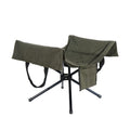 MT-FF001 Outdoor Wild Aluminum Alloy Firewood Rack Portable Folding Firewood Storage Frame(Green)
