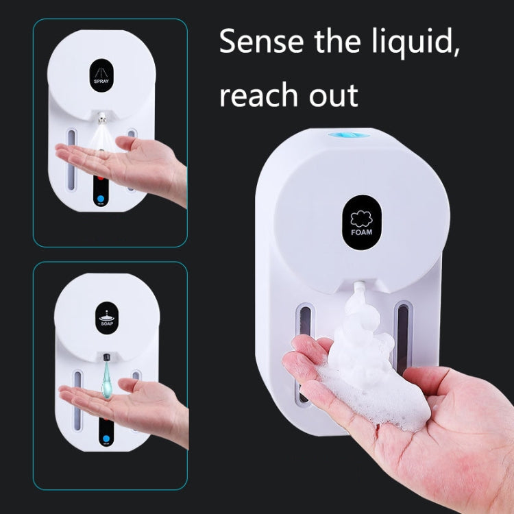 KLC-600 Automatic Induction Soap Dispenser Foam Hand Washing Device, Style: Charging Spray Version