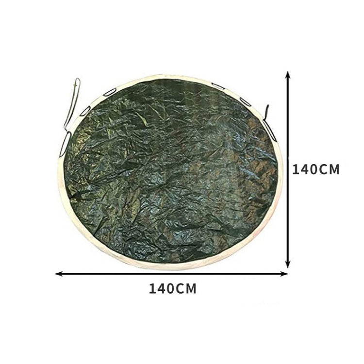Foldable Garden Leaf Collection Storage Bag, Specification: Diameter 140cm(Green)