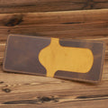 1063 Leather Driving License Holder Retro Wallet(Red Brown)