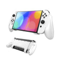 JYS NS218 Multifunctional Game Console Integrated Protective Case With Grip  For Switch OLED(White)