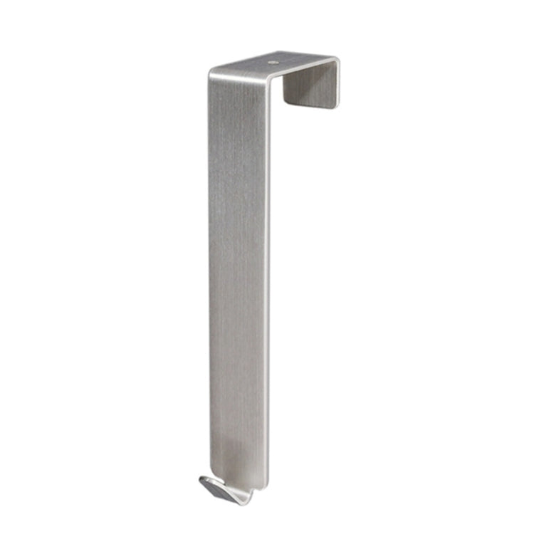 Stainless Steel Door Hook Cabinet Bedroom Door Hook, Style: Long Stainless Steel Color