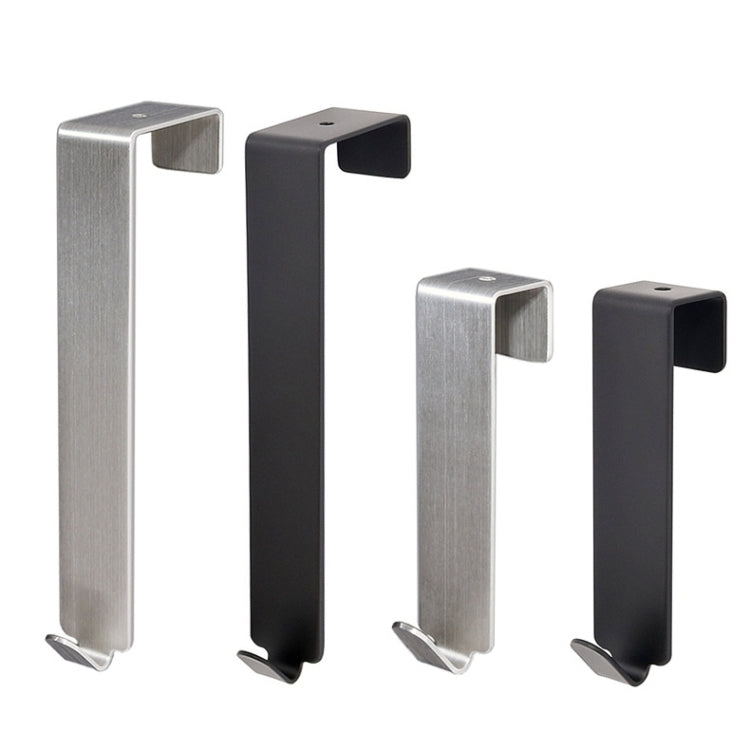 Stainless Steel Door Hook Cabinet Bedroom Door Hook, Style: Long Stainless Steel Color