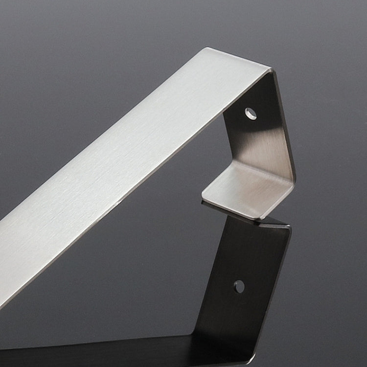 Stainless Steel Door Hook Cabinet Bedroom Door Hook, Style: Long Stainless Steel Color