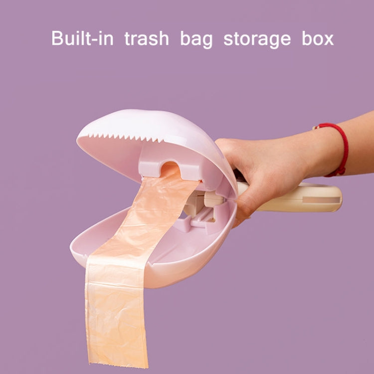 Portable Pet Toilet Picker with Garbage Bag(Purple)
