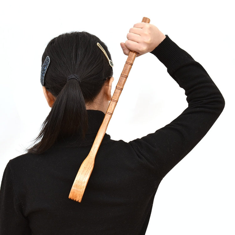 BQR01 Back Scratcher Long Handle Wooden Massage Scratcher, Style: Small Hand