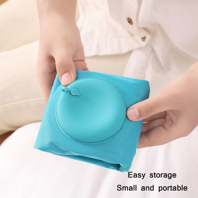 Travel Inflatable Press U-Shaped Neck Guard Pillow, Colour: Flocked U009-03（Light Gray）