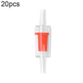 20 PCS Fish Tank Oxygen Pump Trachea Check Valve, Specification: 4mm (Red)