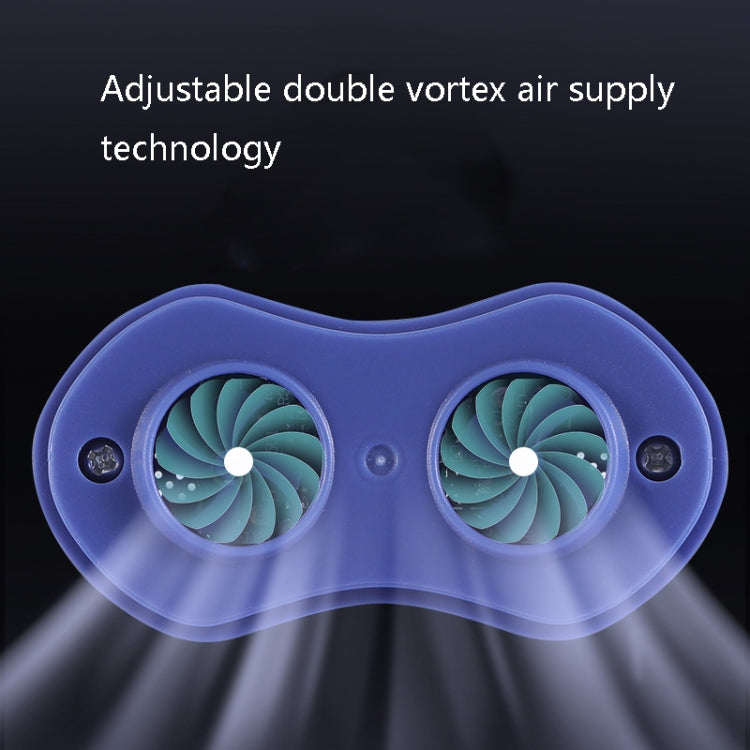 QC-002 Portable Chargeable Electric Anti-Snoring Device(Coral Blue)
