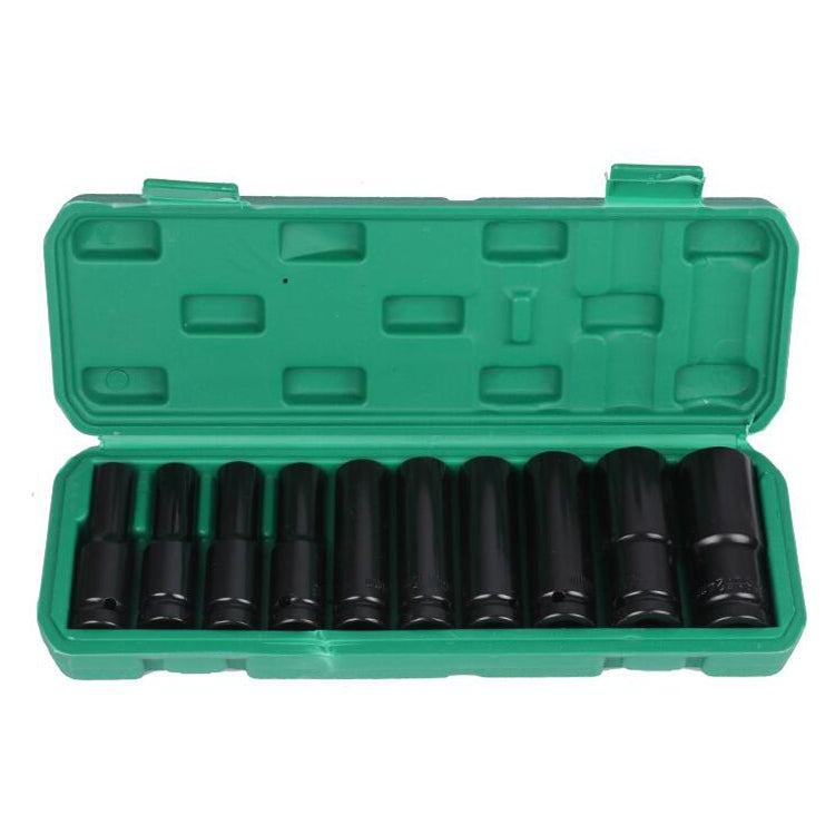 Inside And Outside Hexagon Wrench Auto Repair Wind Cannon Sleeve, Specification: 10 In 1 Extension Sleeve