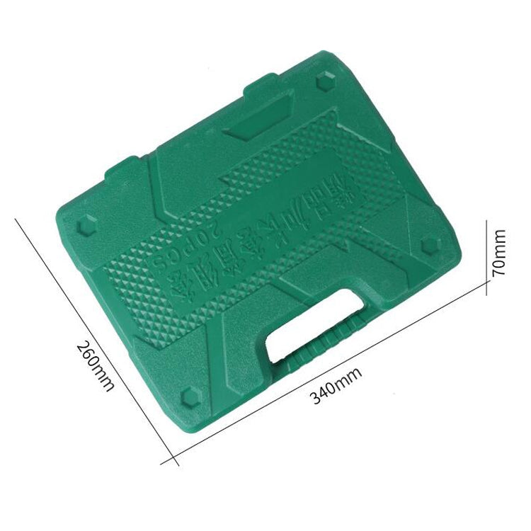 Inside And Outside Hexagon Wrench Auto Repair Wind Cannon Sleeve, Specification: 20 In 1 Extension Sleeve