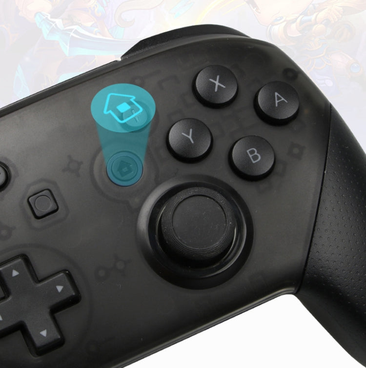 L-0326 Wireless Gamepad For Switch Pro,Style: Black - Full Function HD Edition